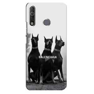 Чехол ДОБЕРМАН для TECNO Camon 12 Air CC6 (Три добермана)