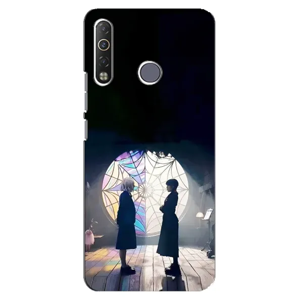 Чехол с рисунком «Уэнсдей и Энди» для TECNO Camon 12 Air CC6 Чехол с рисунком «Уэнсдей и Энди» для TECNO Camon 12 Air CC6