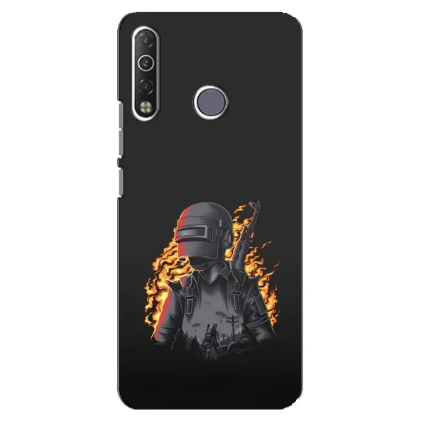 Чехол с рисунком «В огне» для TECNO Camon 12 Air CC6 Чехол с рисунком «В огне» для TECNO Camon 12 Air CC6