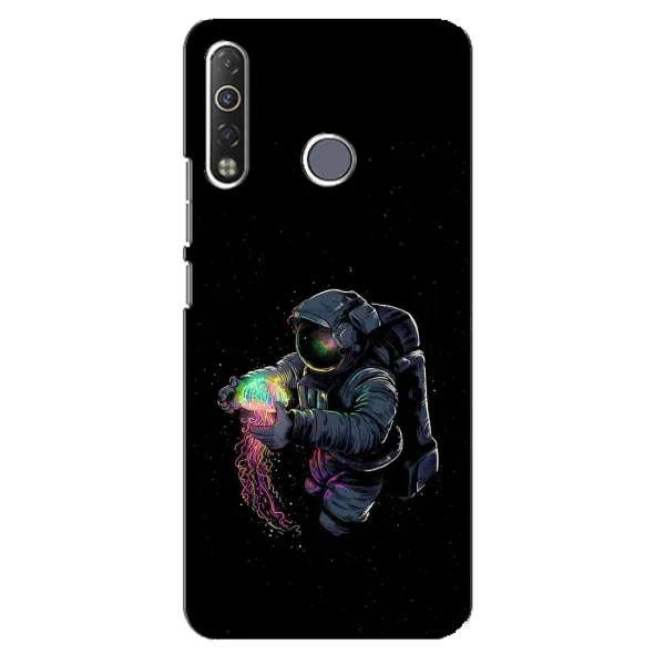 Чехол с рисунком «В руках земля» для TECNO Camon 12 Air CC6 Чехол с рисунком «В руках земля» для TECNO Camon 12 Air CC6