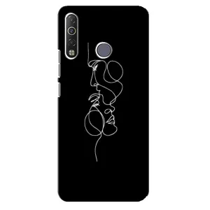 Силиконовые Чехлы Любимому человеку для TECNO Camon 12 Air CC6 (Влюбленная пара)