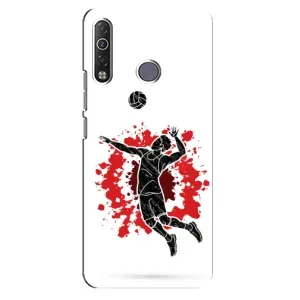 Чехлы с принтом Спортивная тематика для TECNO Camon 12 Air CC6 (Волейболист)