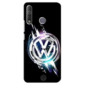 Чехол "Фольксваген" для TECNO Camon 12 Air CC6 (Volkswagen на черном)
