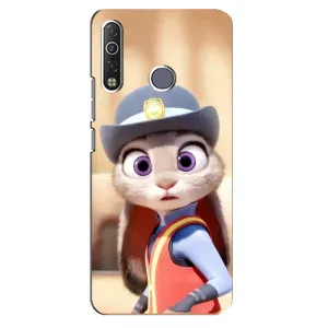 Чехлы ЗВЕРОПОЛИС для TECNO Camon 12 Air CC6 (Заяц Джуді Хопс)