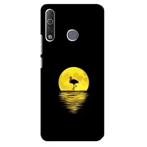 Літній Чохол на TECNO Camon 12 Air CC6 (Жовтий Захід сонця)