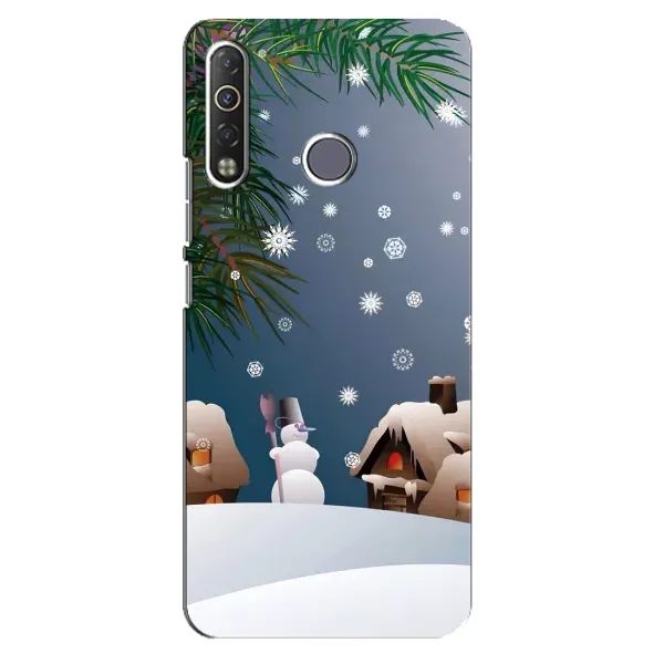 Чехол с рисунком «Зима» для TECNO Camon 12 Air CC6 Чехол с рисунком «Зима» для TECNO Camon 12 Air CC6