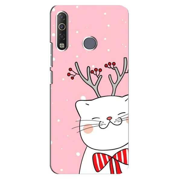 Чехол с рисунком «Зимний кот» для TECNO Camon 12 Air CC6 Чехол с рисунком «Зимний кот» для TECNO Camon 12 Air CC6