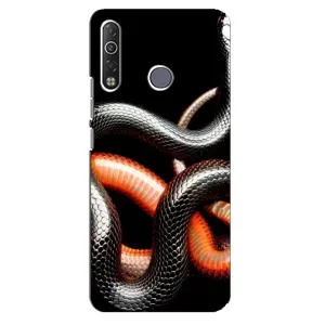 Чохли з зображенням різних тварин на TECNO Camon 12 Air CC6 (Змія)