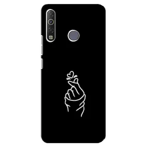 Чехлы (Знак сердечка) на TECNO Camon 12 Air CC6 (Знак Сердечка)