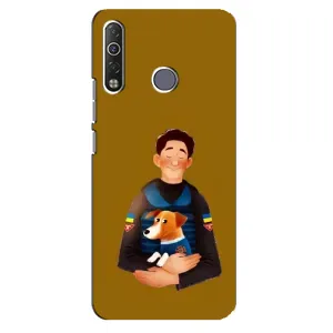 Чехол с принтом для TECNO Camon 12 Air CC6 (ЗСУ Патрон)