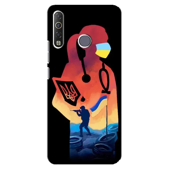 Чехол с рисунком «ЗСУ Врач» для TECNO Camon 12 Air CC6 Чехол с рисунком «ЗСУ Врач» для TECNO Camon 12 Air CC6