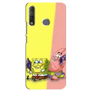 Чехлы с Патриком на TECNO Camon 12 Air CC6 (Звонок)