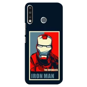 Чехол Супергерой Железный человек на TECNO Camon 12 CC7 (Art Iron man)