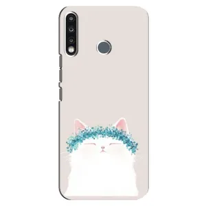 Чохол на тематику: Коти для TECNO Camon 12 CC7 (Білий котик)