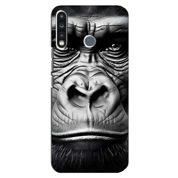 Чехол с рисунком «Черная обезьяна» для TECNO Camon 12 CC7 Чехол с рисунком «Черная обезьяна» для TECNO Camon 12 CC7