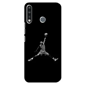 Силіконовый Чохол Nike Air Jordan на Техно Камон 12 (Джордан)