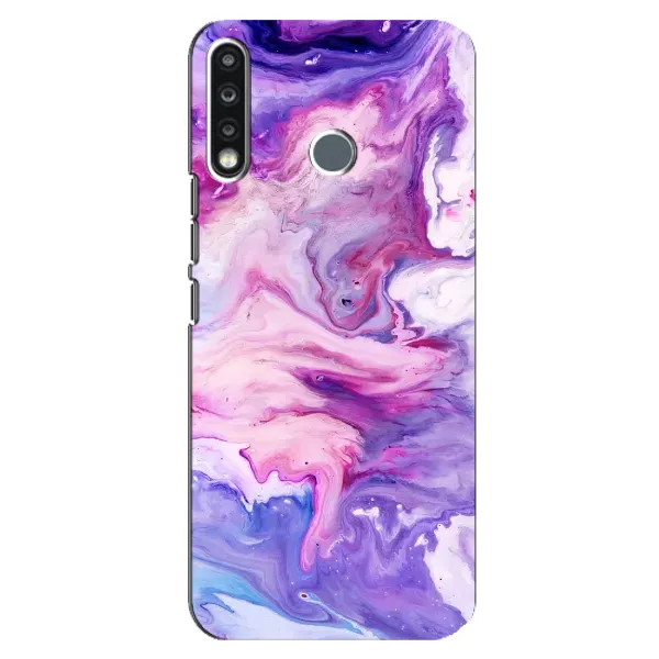 Чехол с рисунком «Фиолетовый мрамор» для TECNO Camon 12 CC7 Чехол с рисунком «Фиолетовый мрамор» для TECNO Camon 12 CC7