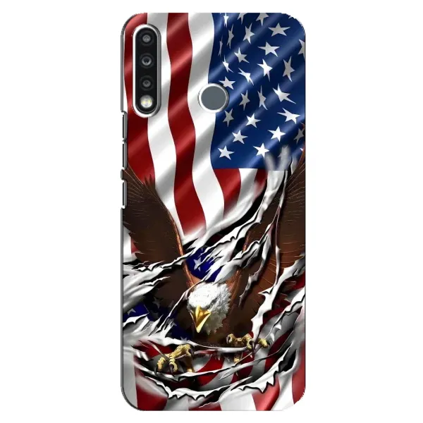Чехол с рисунком «Флаг USA» для TECNO Camon 12 CC7 Чехол с рисунком «Флаг USA» для TECNO Camon 12 CC7