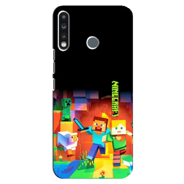 Чехол с рисунком «Герой Майнкрафт» для TECNO Camon 12 CC7 Чехол с рисунком «Герой Майнкрафт» для TECNO Camon 12 CC7