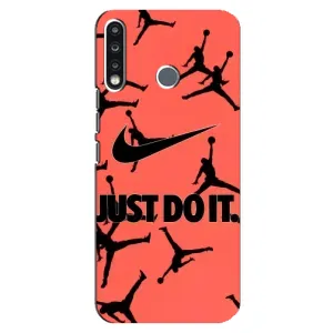 Силіконовый Чохол Nike Air Jordan на Техно Камон 12
