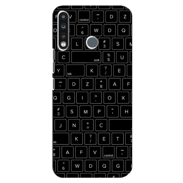 Чехол с рисунком «Клавиатура» для TECNO Camon 12 CC7 Чехол с рисунком «Клавиатура» для TECNO Camon 12 CC7