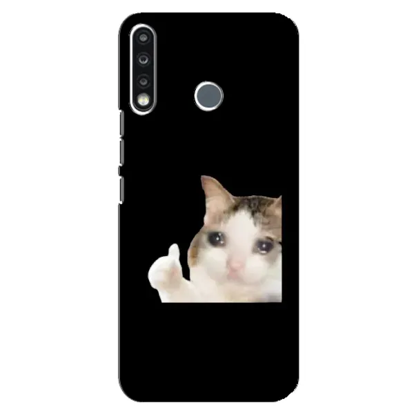 Чехол с рисунком «Кот в слезах» для TECNO Camon 12 CC7 Чехол с рисунком «Кот в слезах» для TECNO Camon 12 CC7