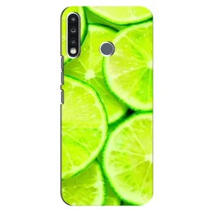 Чехол с изображением вкусной еды для TECNO Camon 12 CC7 (Лайм)
