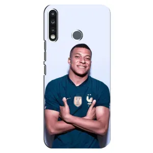 Чехол (TPU) с Футболистом на TECNO Camon 12 CC7 (Мбаппешичка)