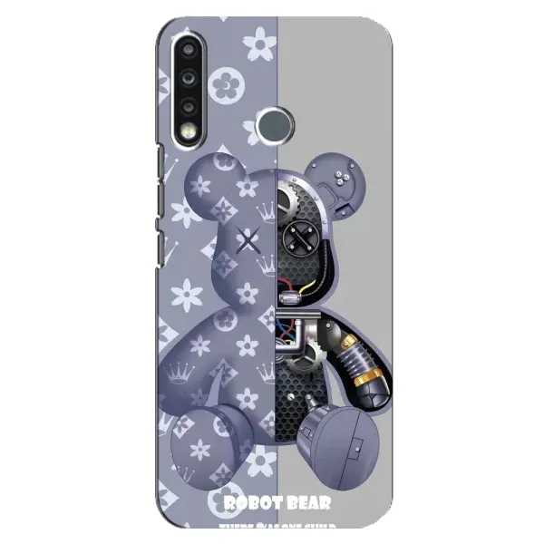 Чехол с рисунком «Медведь Louis Vuitton» для TECNO Camon 12 CC7