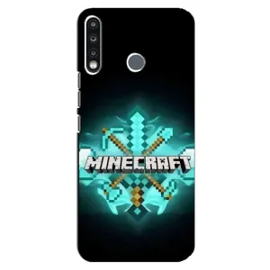 Чехол майнкрафт для TECNO Camon 12 CC7 (MineCraft 2)
