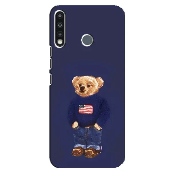 Чехол с рисунком «Мишка USA» для TECNO Camon 12 CC7 Чехол с рисунком «Мишка USA» для TECNO Camon 12 CC7