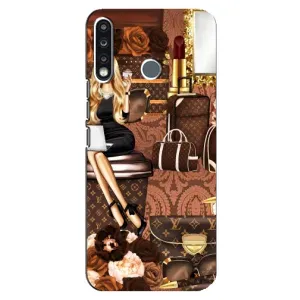 Чехол Стиль Louis Vuitton на TECNO Camon 12 CC7 (Мода Луи Виттон)