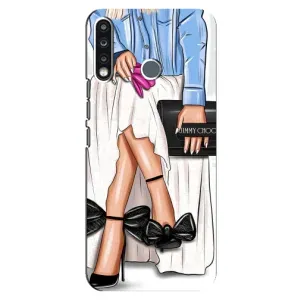 Силіконовый Чохол на TECNO Camon 12 CC7 з картинкой Модных девушек (Мода)