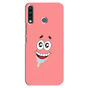 Чехлы с Патриком на TECNO Camon 12 CC7 (Мордочка Патрика)