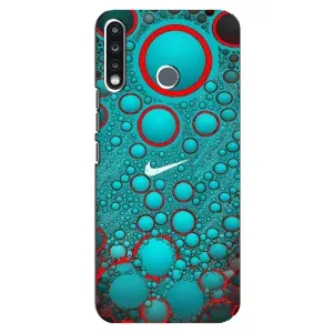 Силіконовый Чохол на TECNO Camon 12 CC7 з картинкою НАЙК (Найк зелений)