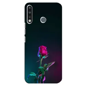 Чехлы с принтом Розочки для TECNO Camon 12 CC7 (Ночная роза)