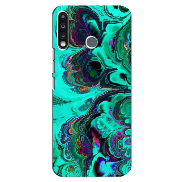 Чехол с рисунком «Салатный мрамор» для TECNO Camon 12 CC7 Чехол с рисунком «Салатный мрамор» для TECNO Camon 12 CC7