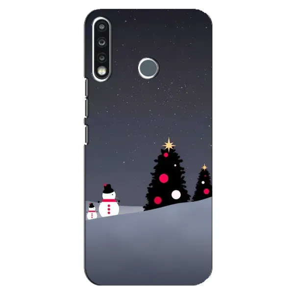Чехол с рисунком «Снеговички» для TECNO Camon 12 CC7 Чехол с рисунком «Снеговички» для TECNO Camon 12 CC7