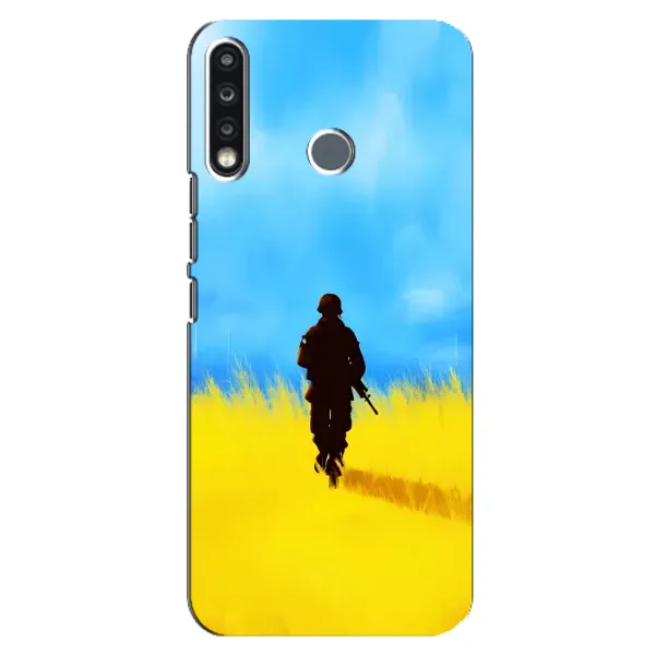 Чехол с рисунком «Солдат в поле» для TECNO Camon 12 CC7 Чехол с рисунком «Солдат в поле» для TECNO Camon 12 CC7