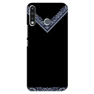 Силіконовый Чохол на TECNO Camon 12 CC7 (Комірець вишиванки)