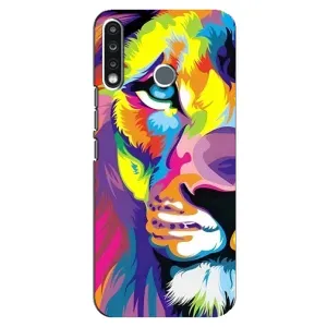Чохол з картинкою на TECNO Camon 12 CC7 (Яскравий Лев)