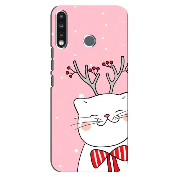 Чехол с рисунком «Зимний кот» для TECNO Camon 12 CC7 Чехол с рисунком «Зимний кот» для TECNO Camon 12 CC7