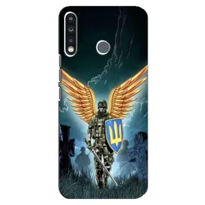 Патріотичний Чохол для TECNO Camon 12 CC7 (ЗСУ з крильми)