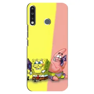 Чехлы с Патриком на TECNO Camon 12 CC7 (Звонок)