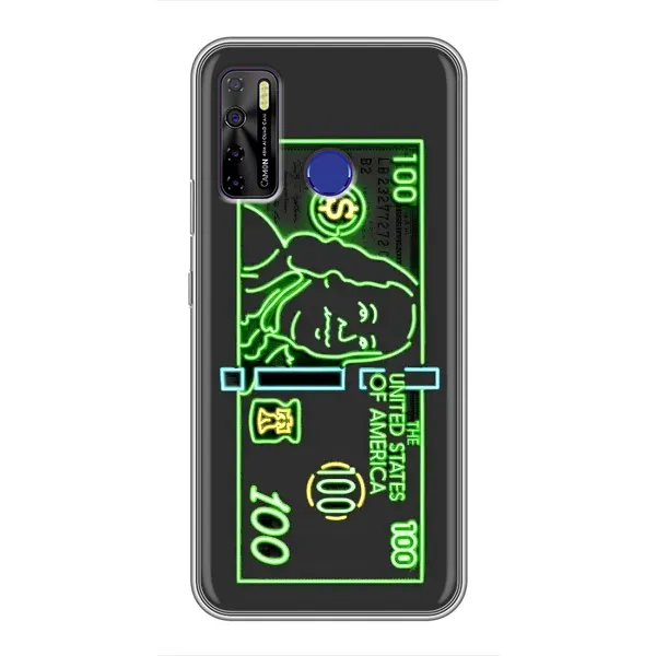 Чехол с рисунком «Баксы» для TECNO Camon 15 Air Чехол с рисунком «Баксы» для TECNO Camon 15 Air