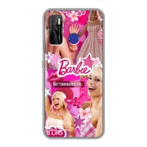 Силиконовый Чехол Барби Фильм на TECNO Camon 15 Air (Барби)