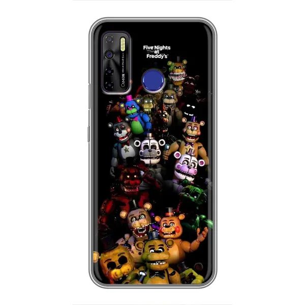 Чехол с рисунком «Bear Freddy's» для TECNO Camon 15 Air