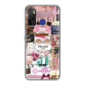 Чохол (Dior, Prada, YSL, Chanel) для TECNO Camon 15 Air (Брендb)