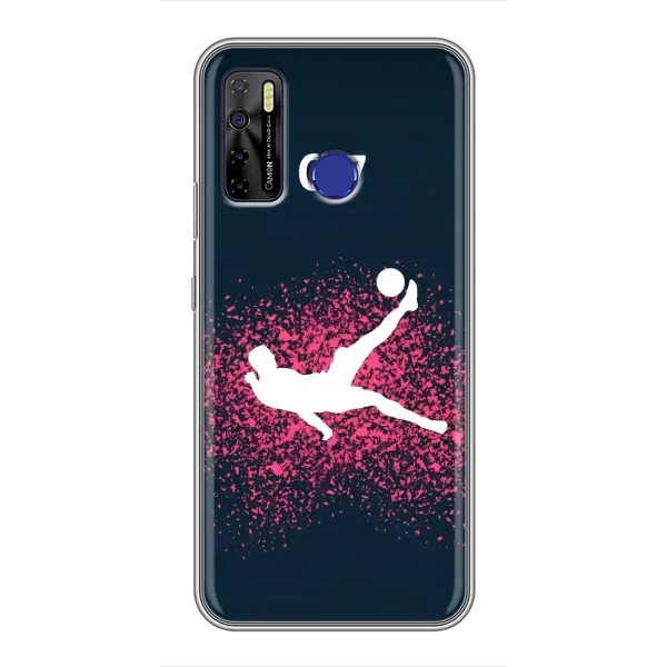 Чехол с рисунком «CR7 Удар» для TECNO Camon 15 Air