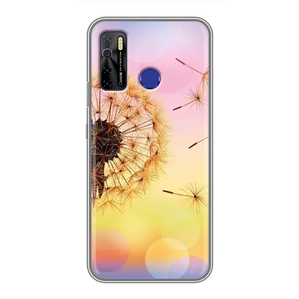 Чехол с рисунком «Цветок-одуванчик» для TECNO Camon 15 Air Чехол с рисунком «Цветок-одуванчик» для TECNO Camon 15 Air